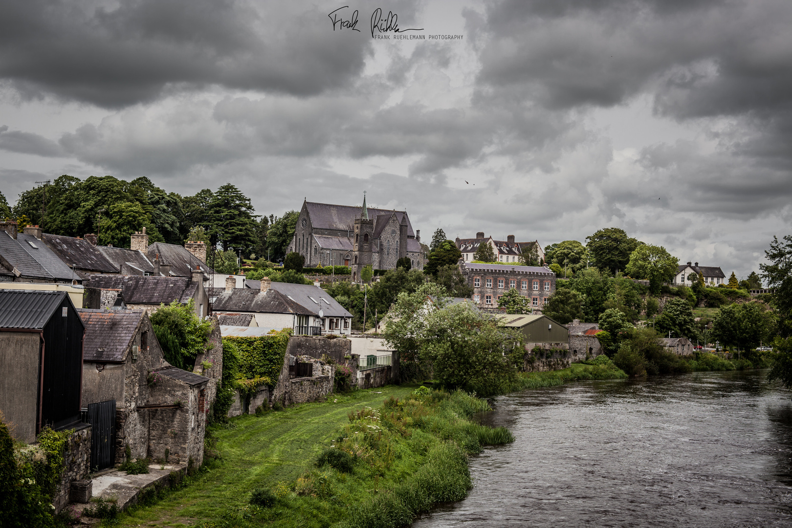 Blick auf Thomastown / Irland