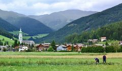 Blick auf Toblach…