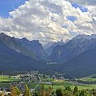 Blick auf Toblach im Hochpustertal