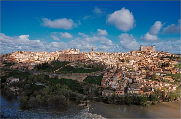 Blick auf Toledo