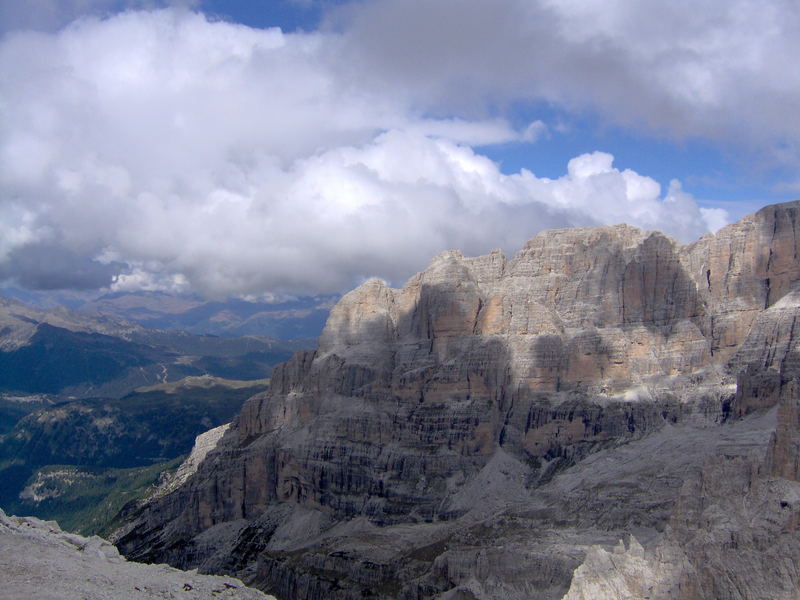 blick auf torre di brenta