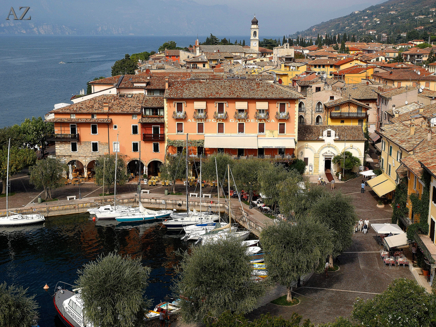 Blick auf Torri del Benaco