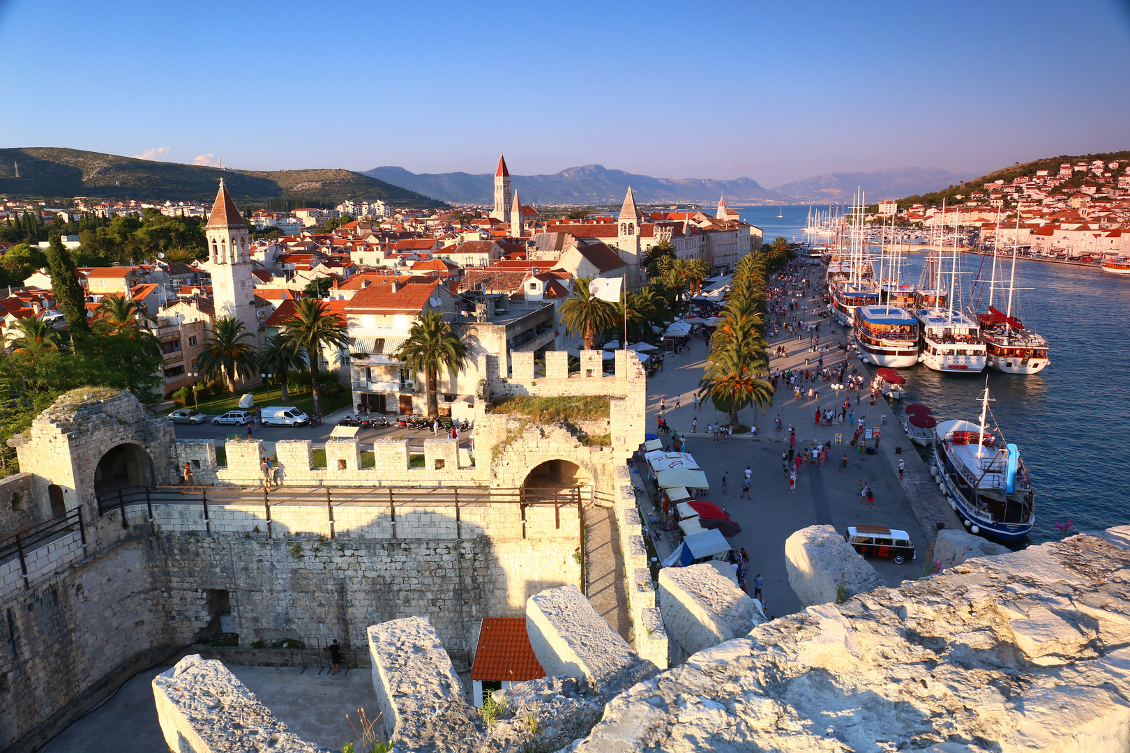 Blick auf Trogir UNESCO