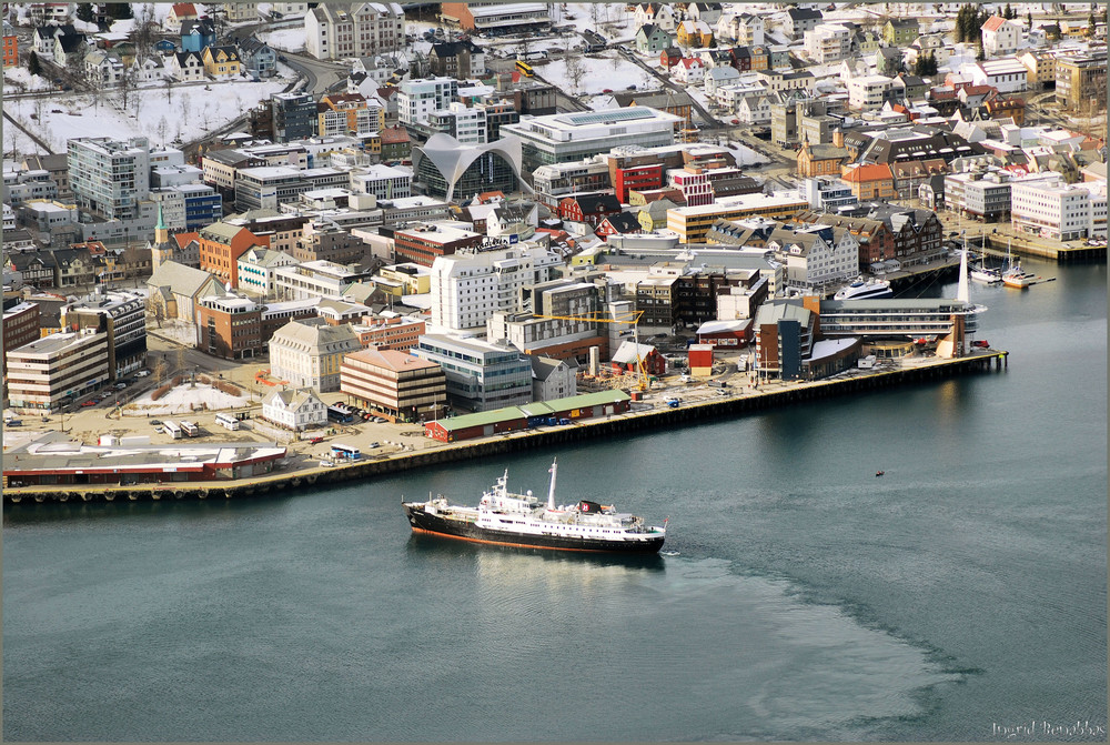 Blick auf Tromsø