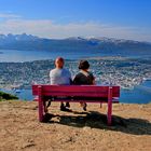 Blick auf Tromsö