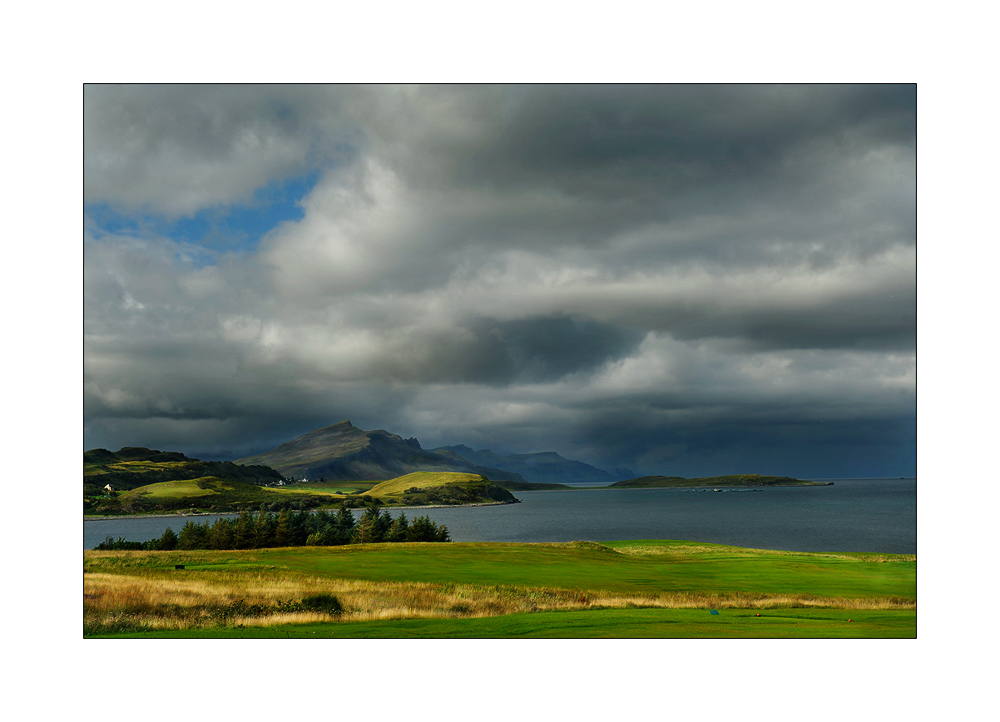 Blick auf Trotternish Halbinsel