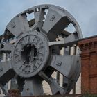 Blick auf TRUDE und die Fabrik der New-York Hamburger Gummi-Waaren, Museum der Arbei