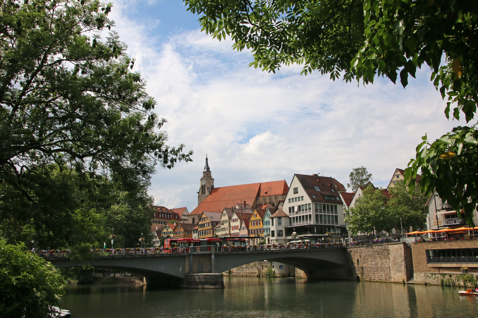 Blick auf Tübingen