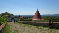 Blick auf Turnierwiese