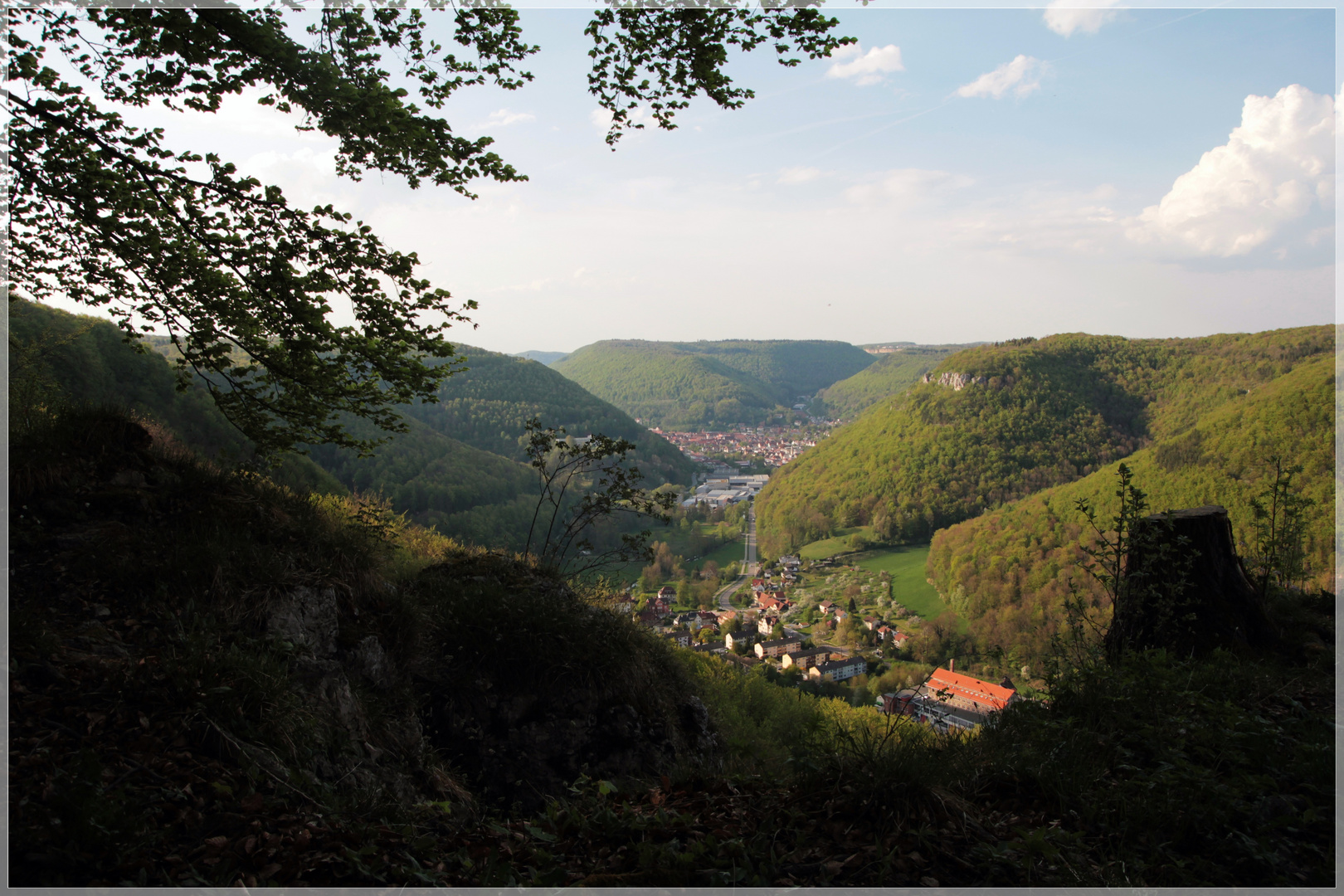 Blick auf Urach