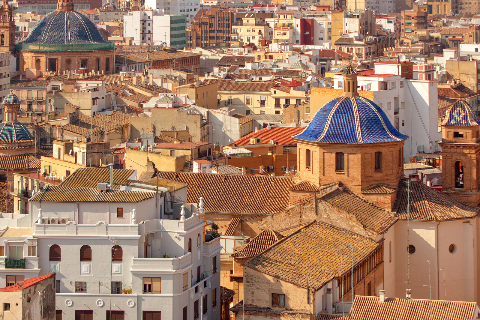 Blick auf Valencia