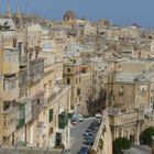 Blick auf Valetta von den Baracca Gardens