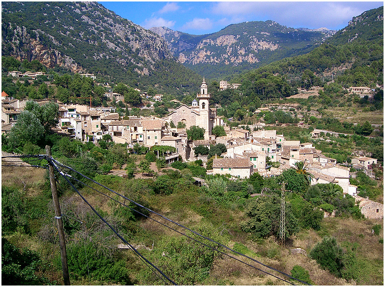 Blick auf Valldemossa