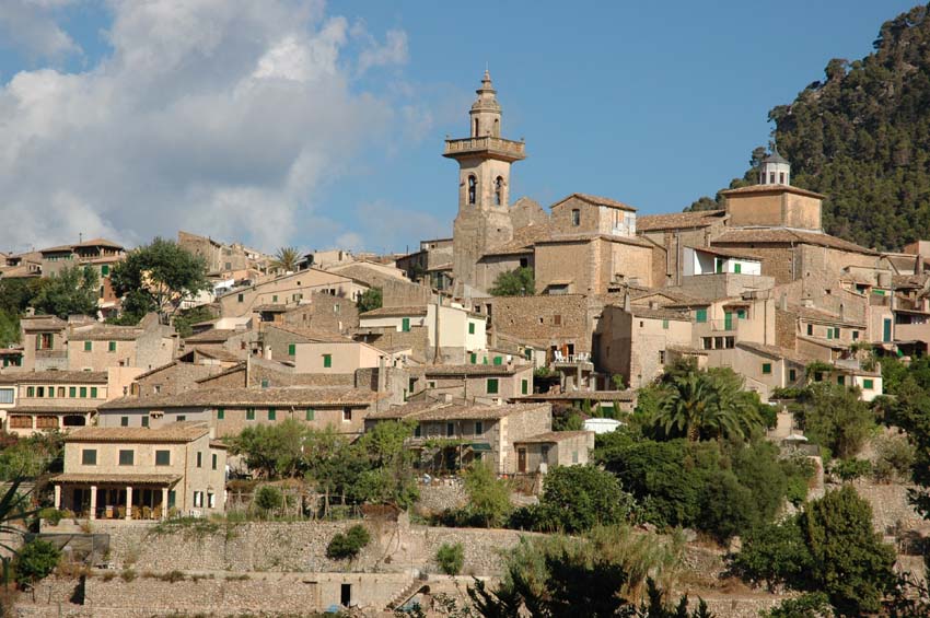 Blick auf Valldemossa