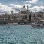 Blick auf Valletta auf Malta