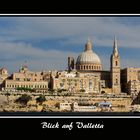 Blick auf Valletta