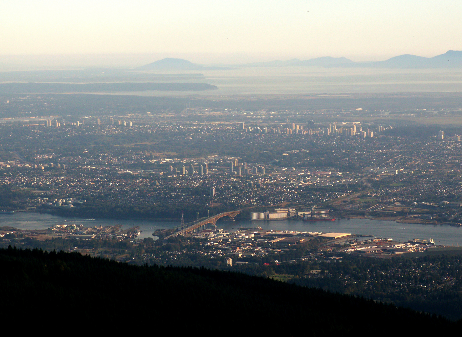 Blick auf Vancouver