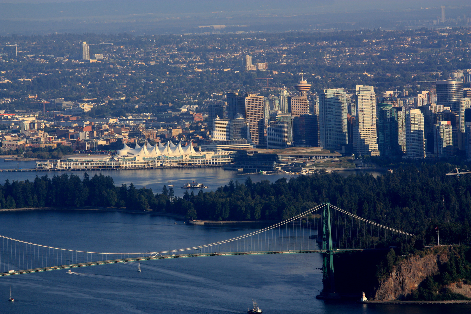 Blick auf Vancouver