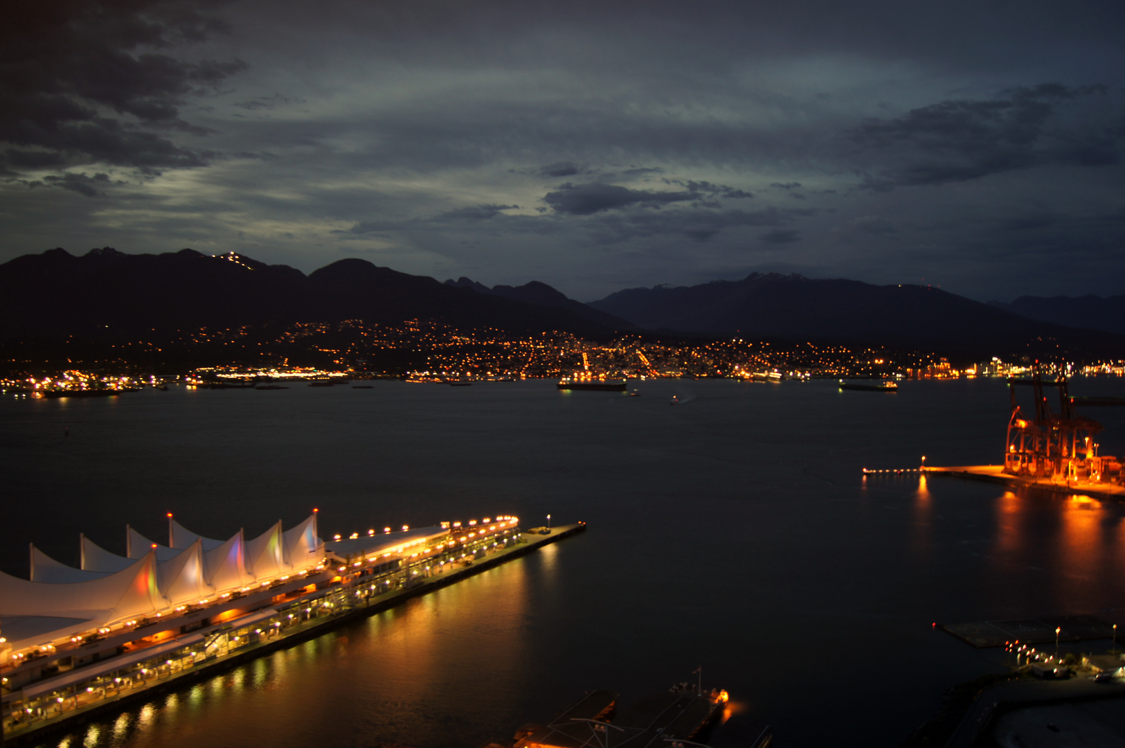 : Blick auf Vancouver Harbour :