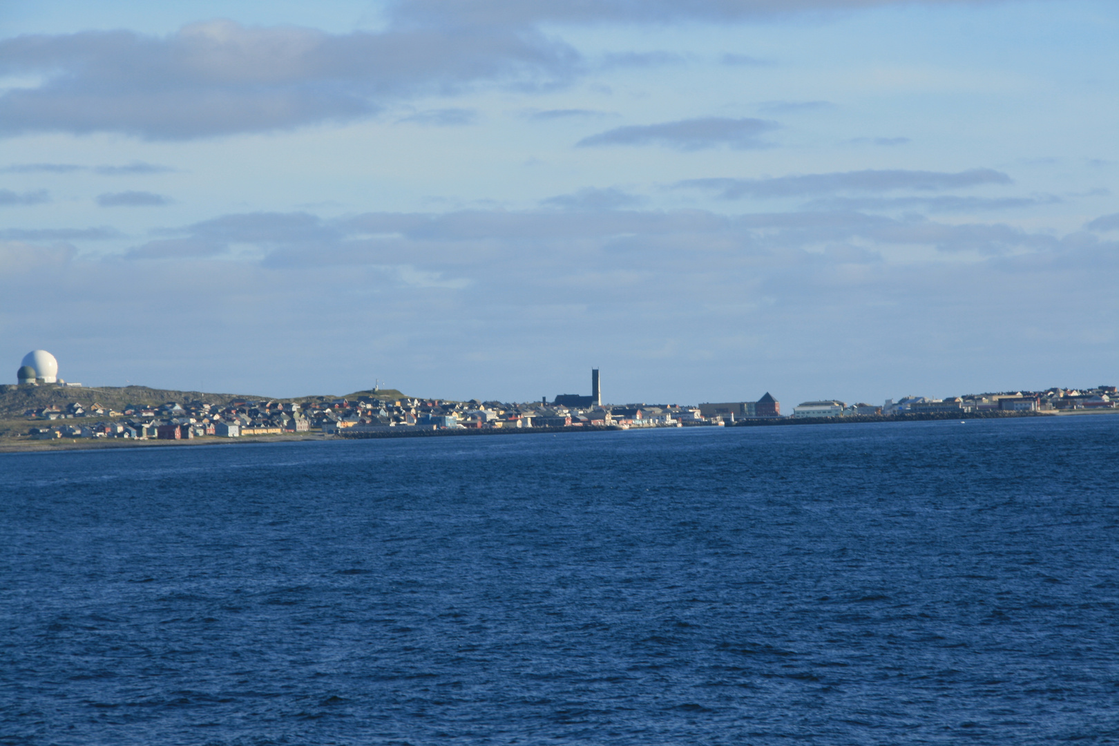 Blick auf Vardö