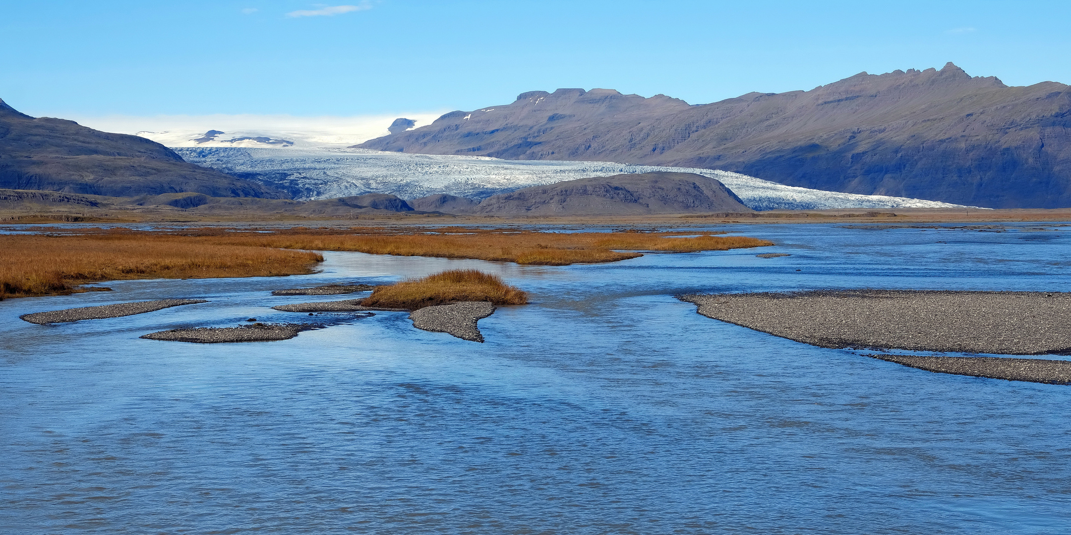 Blick auf Vatnajökull