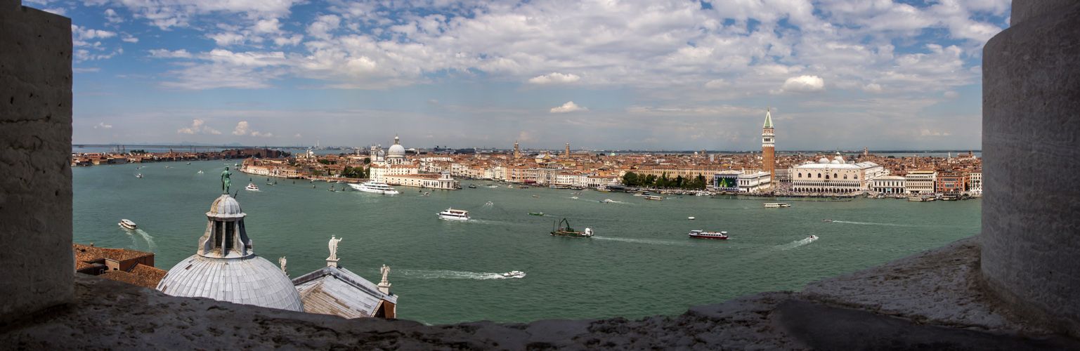 Blick auf Venedig