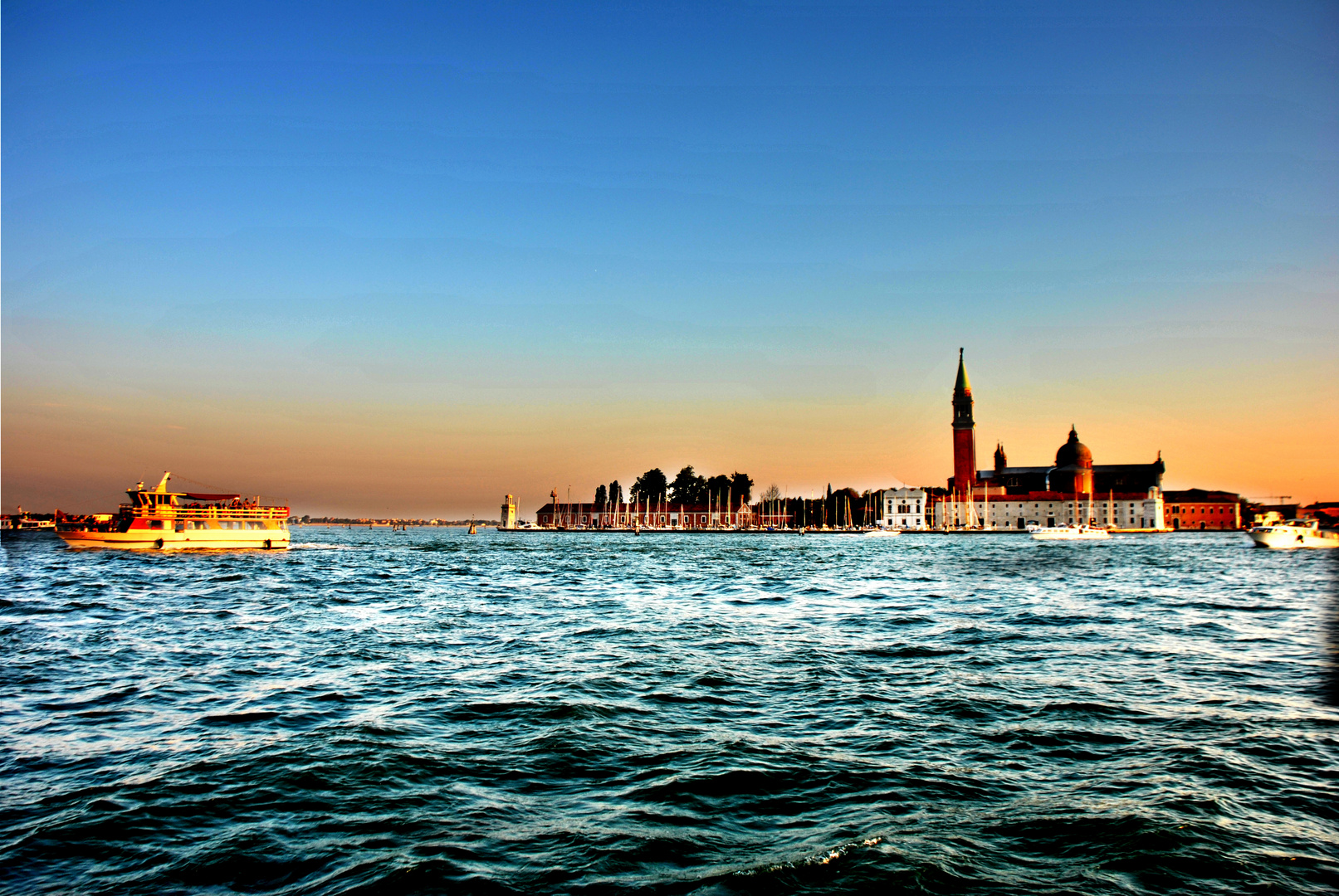 Blick auf Venedig