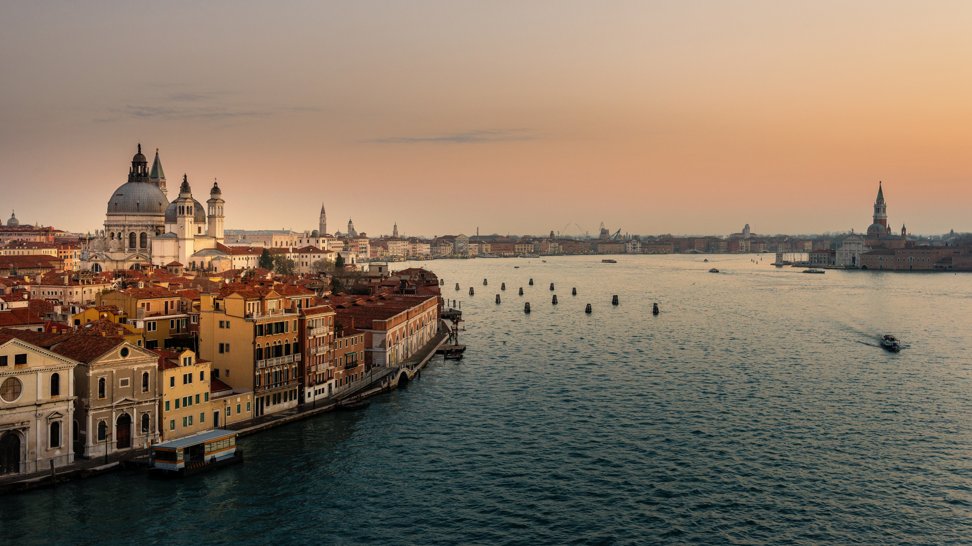 Blick auf Venedig