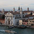 Blick auf Venedig vom Wasser aus