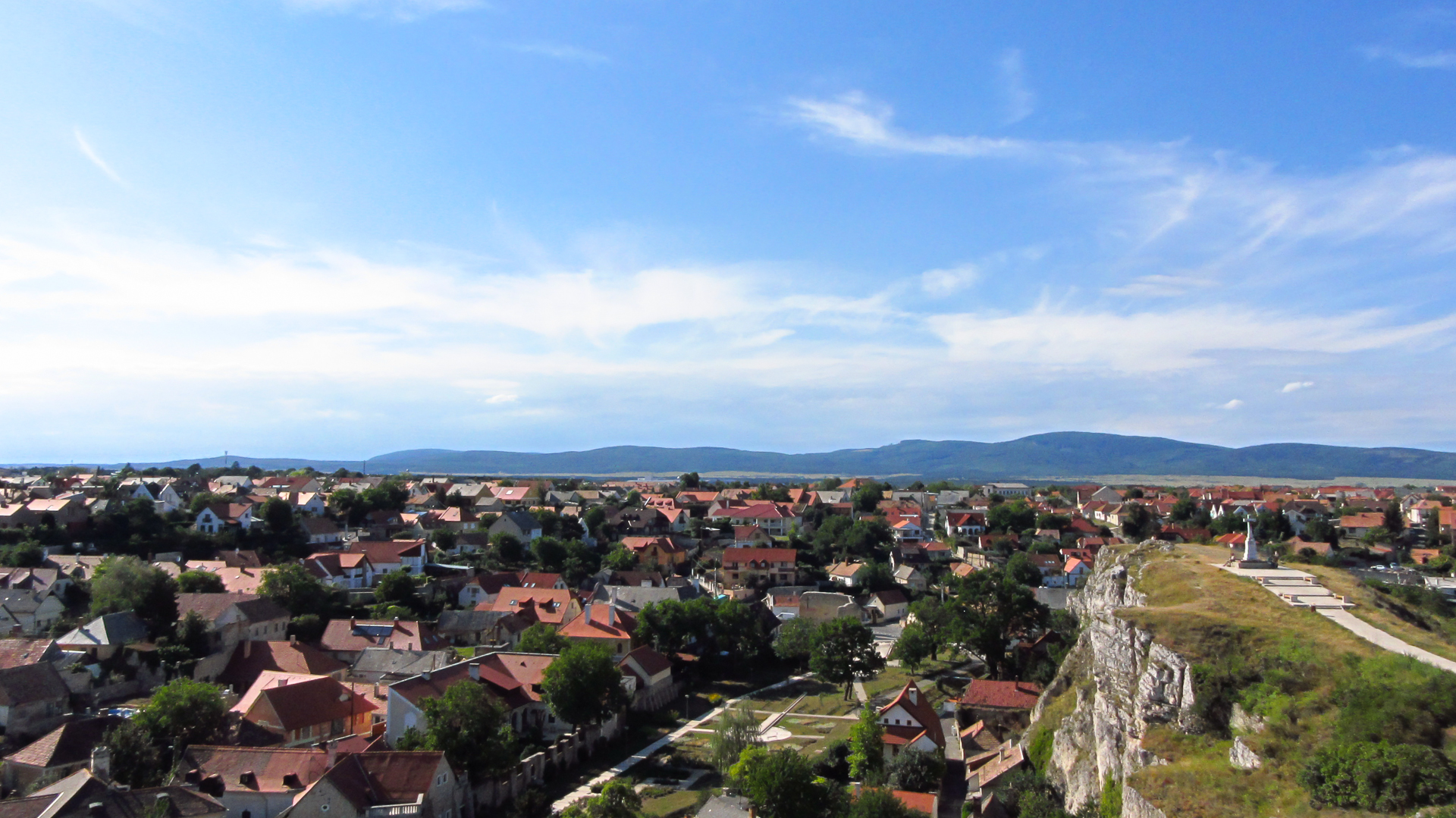 Blick auf Veszprem