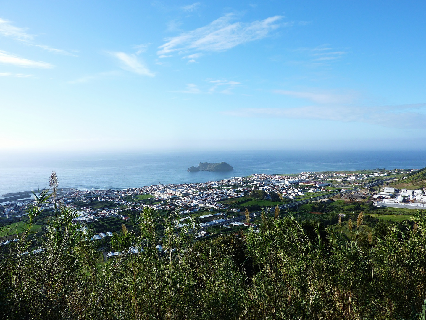 Blick auf Villa Franca / Sao Miguel Acores