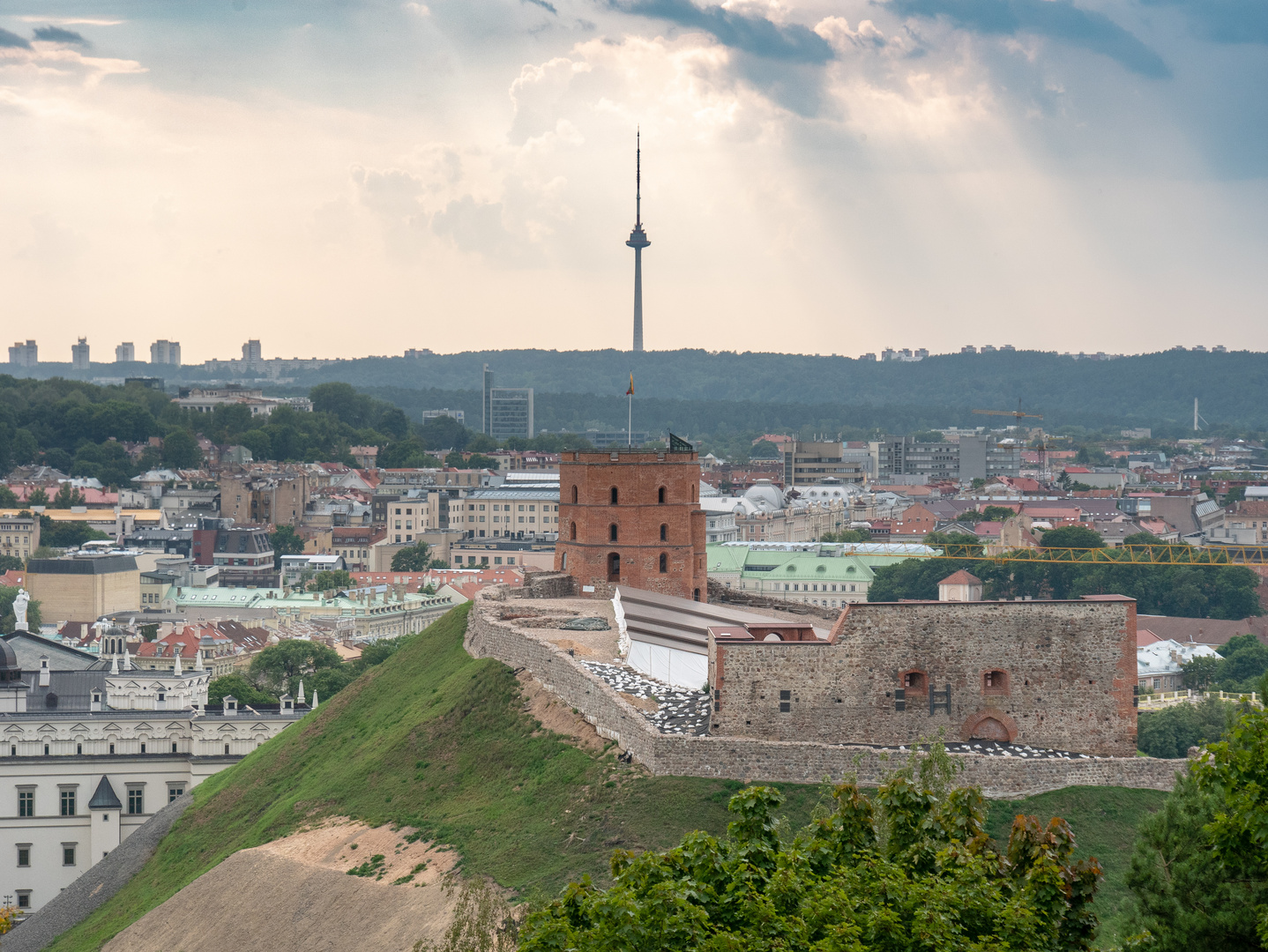 Blick auf Vilnius vom Berg der drei Kreuze 1