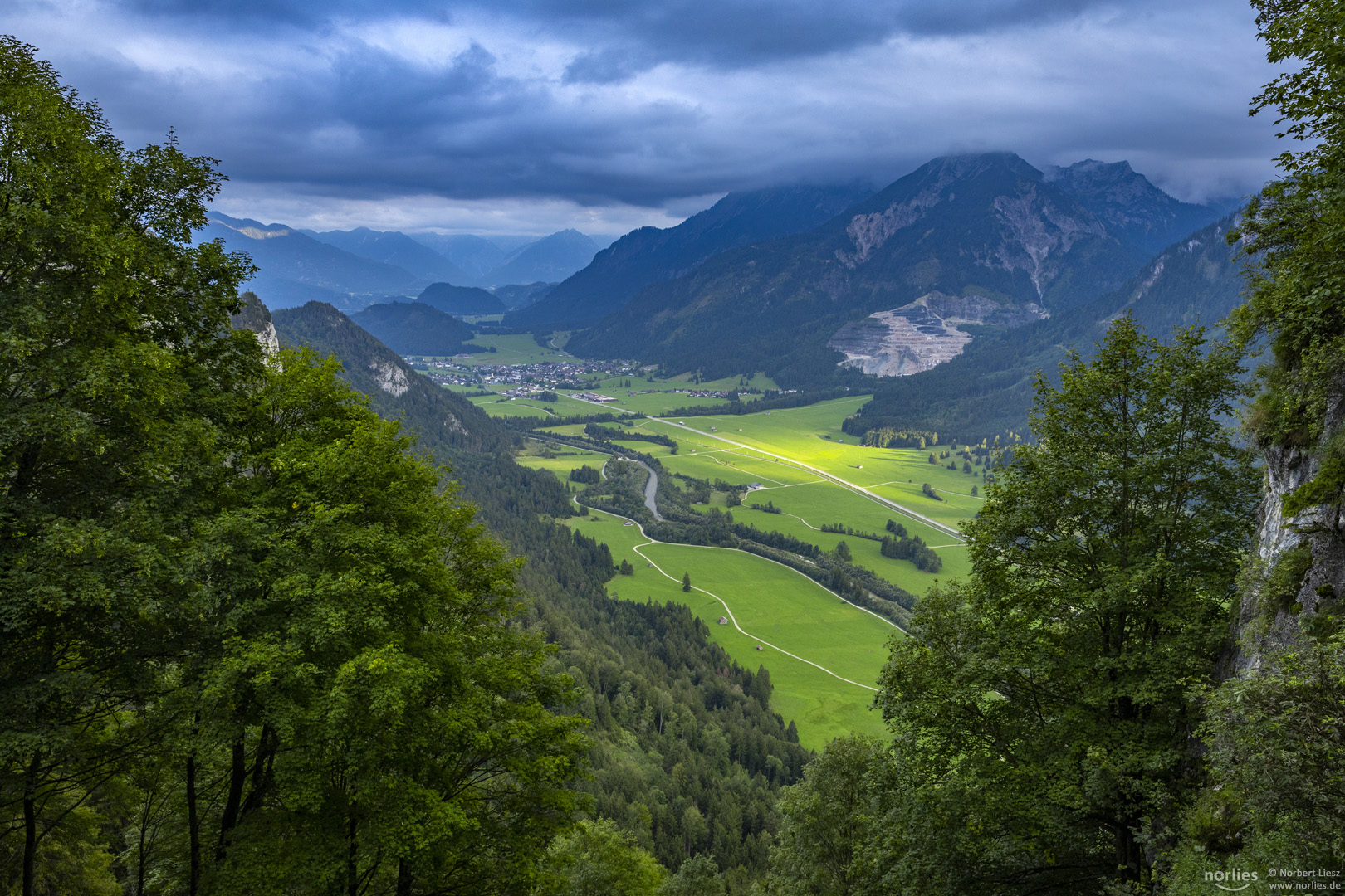 Blick auf Vils