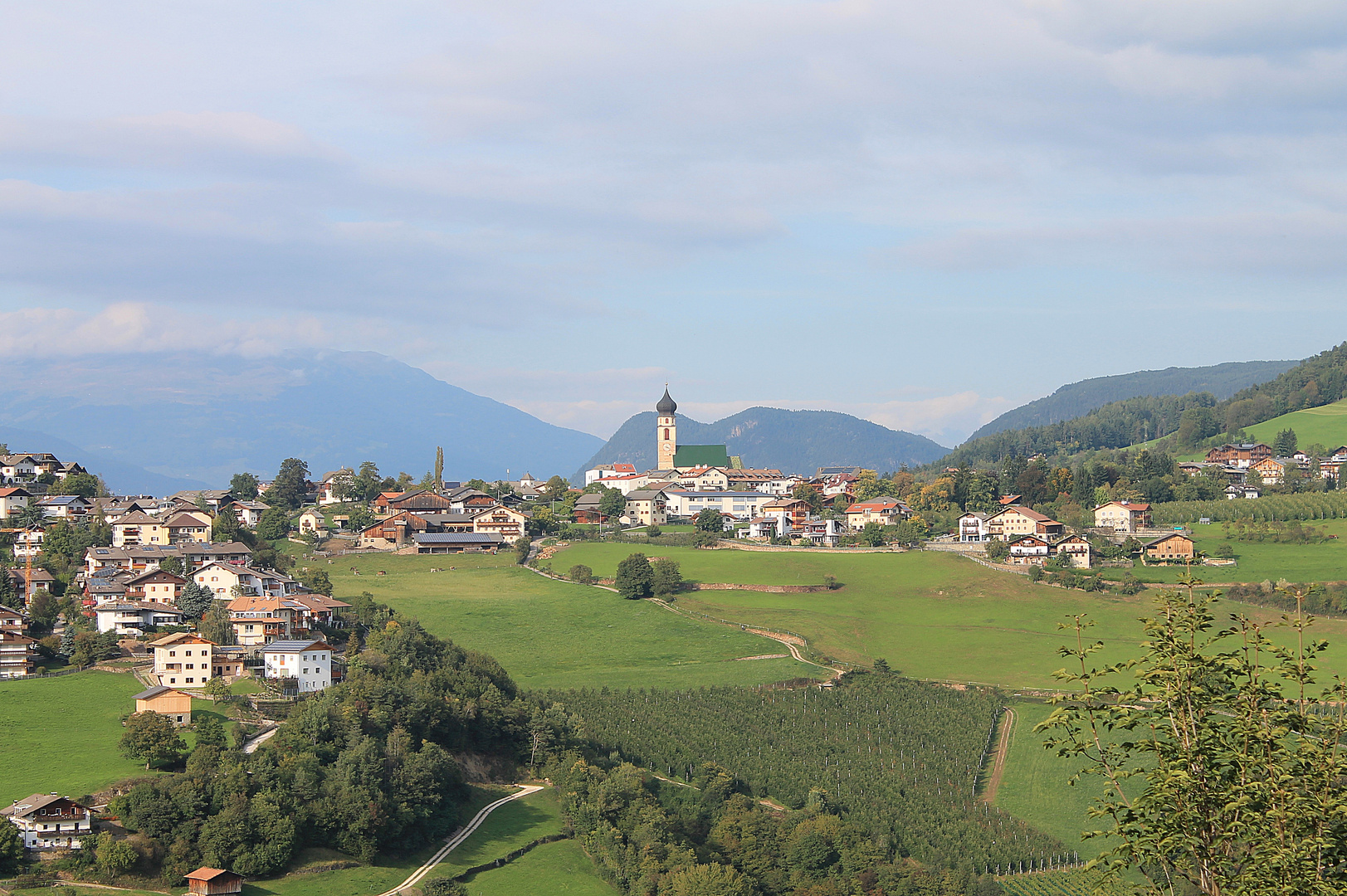 Blick auf Völs