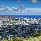 Blick auf Waikiki Beach