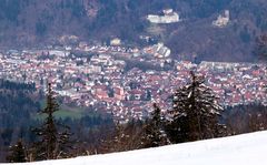 Blick auf Waldkirch vom Kandel