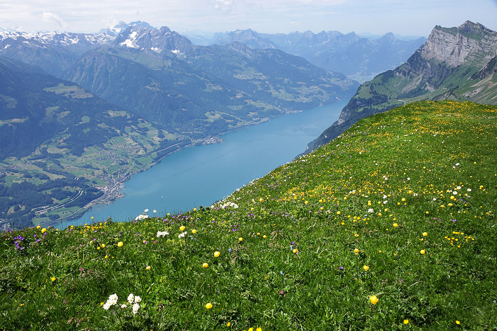 Blick auf Walensee