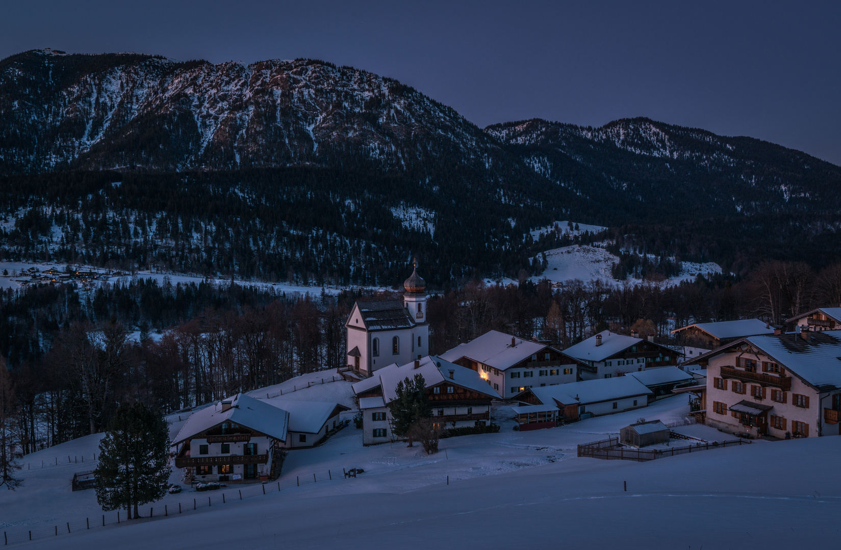 Blick auf Wamberg