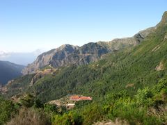 Blick auf Wanderhotel