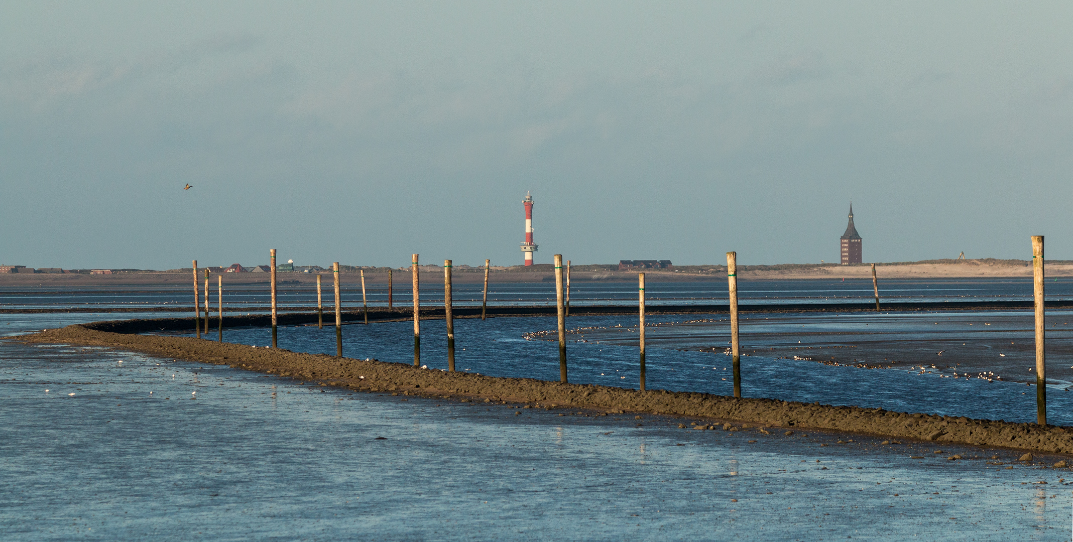 Blick auf Wangerooge