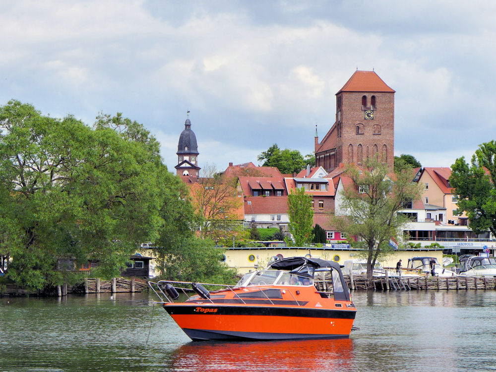 Blick auf Waren