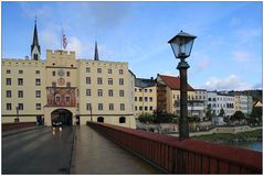 Blick auf Wasserburg...