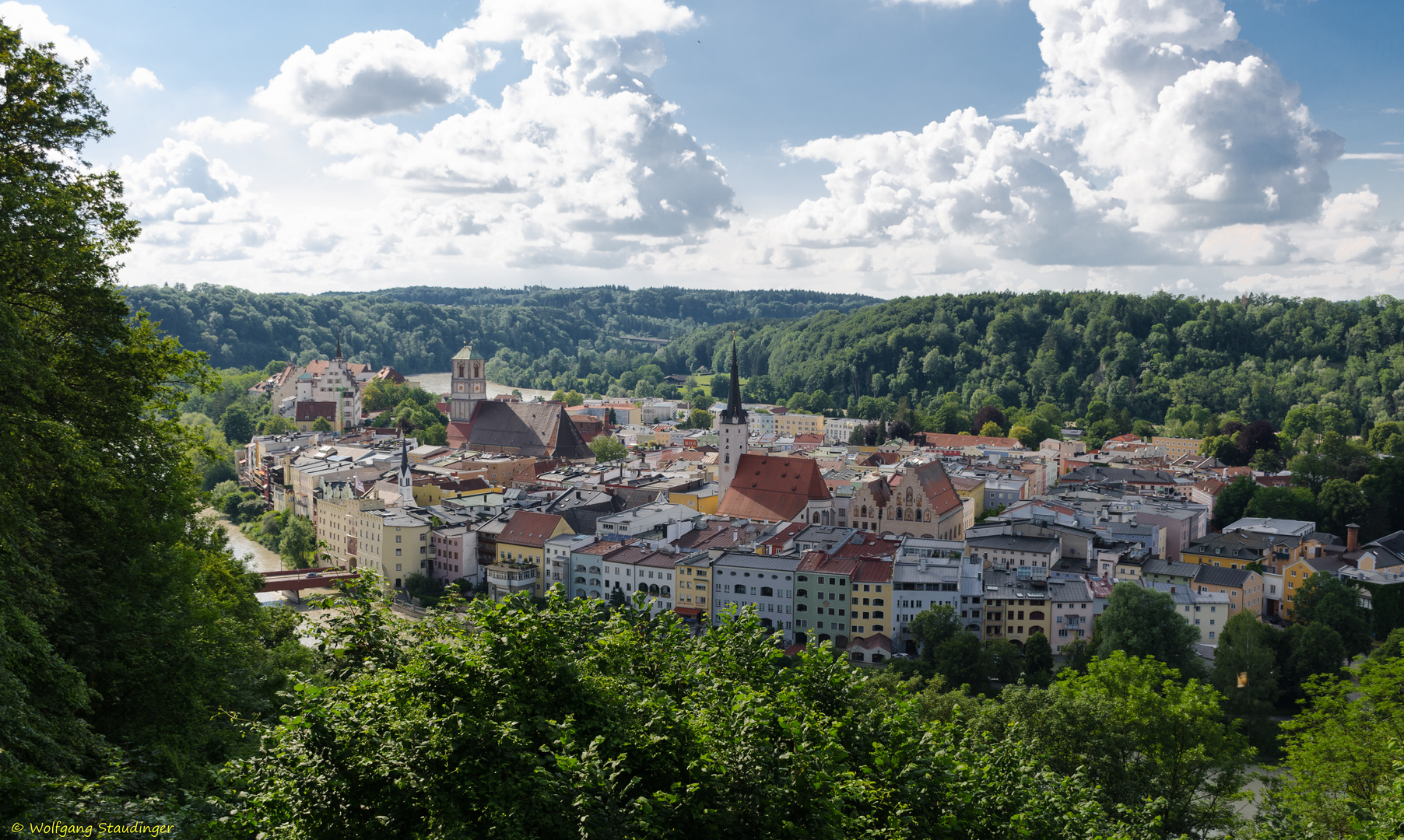 Blick auf Wasserburg am Inn (2)