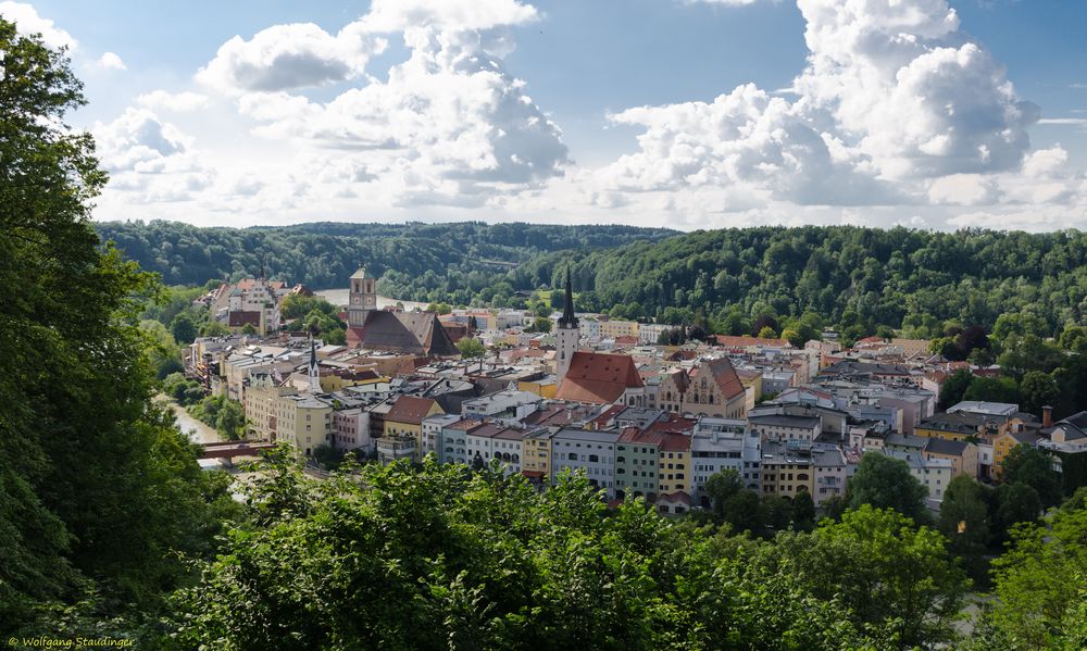 Blick auf Wasserburg am Inn (2) Foto & Bild | world ...