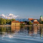 Blick auf Wasserburg