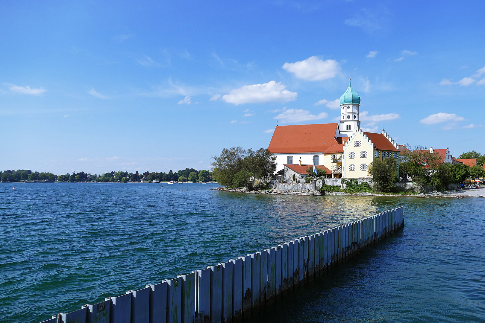 Blick auf Wasserburg