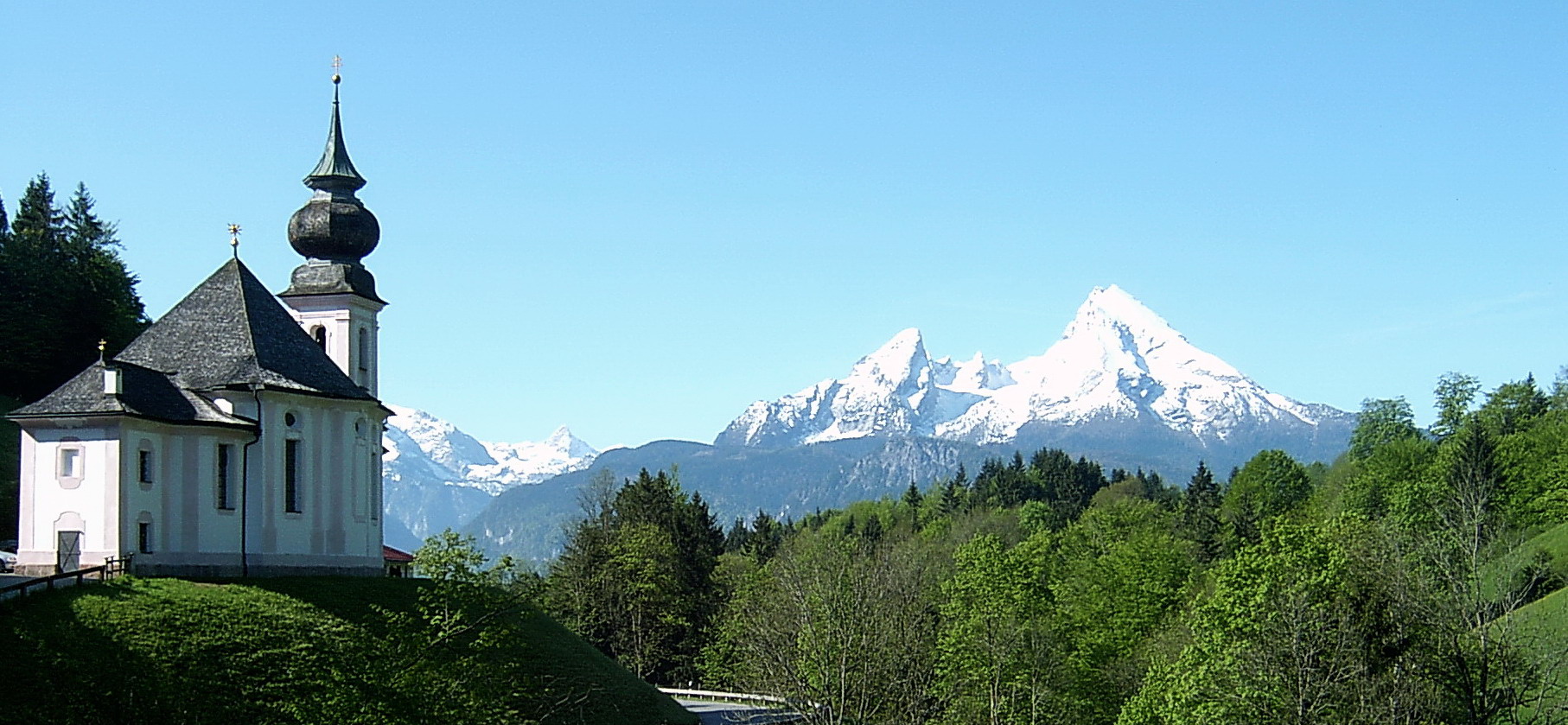 Blick auf Watzmann / Berchtesgaden