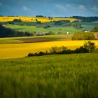 Blick auf Weckersdorf/ Ostthüringen