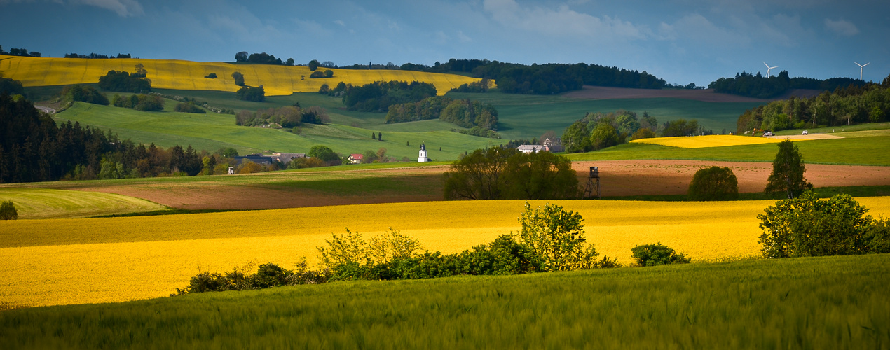 Blick auf Weckersdorf/ Ostthüringen II