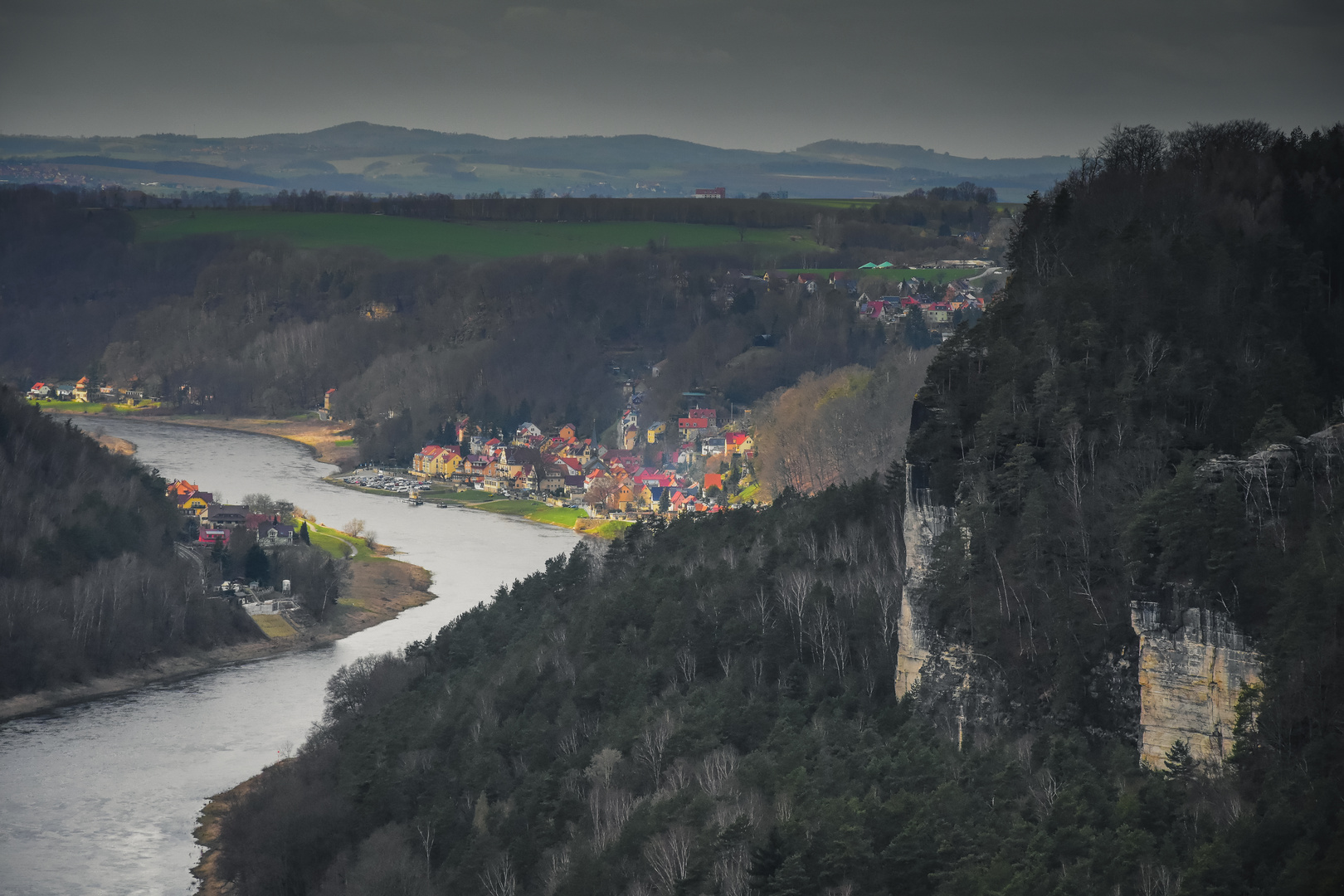 Blick auf Wehlen